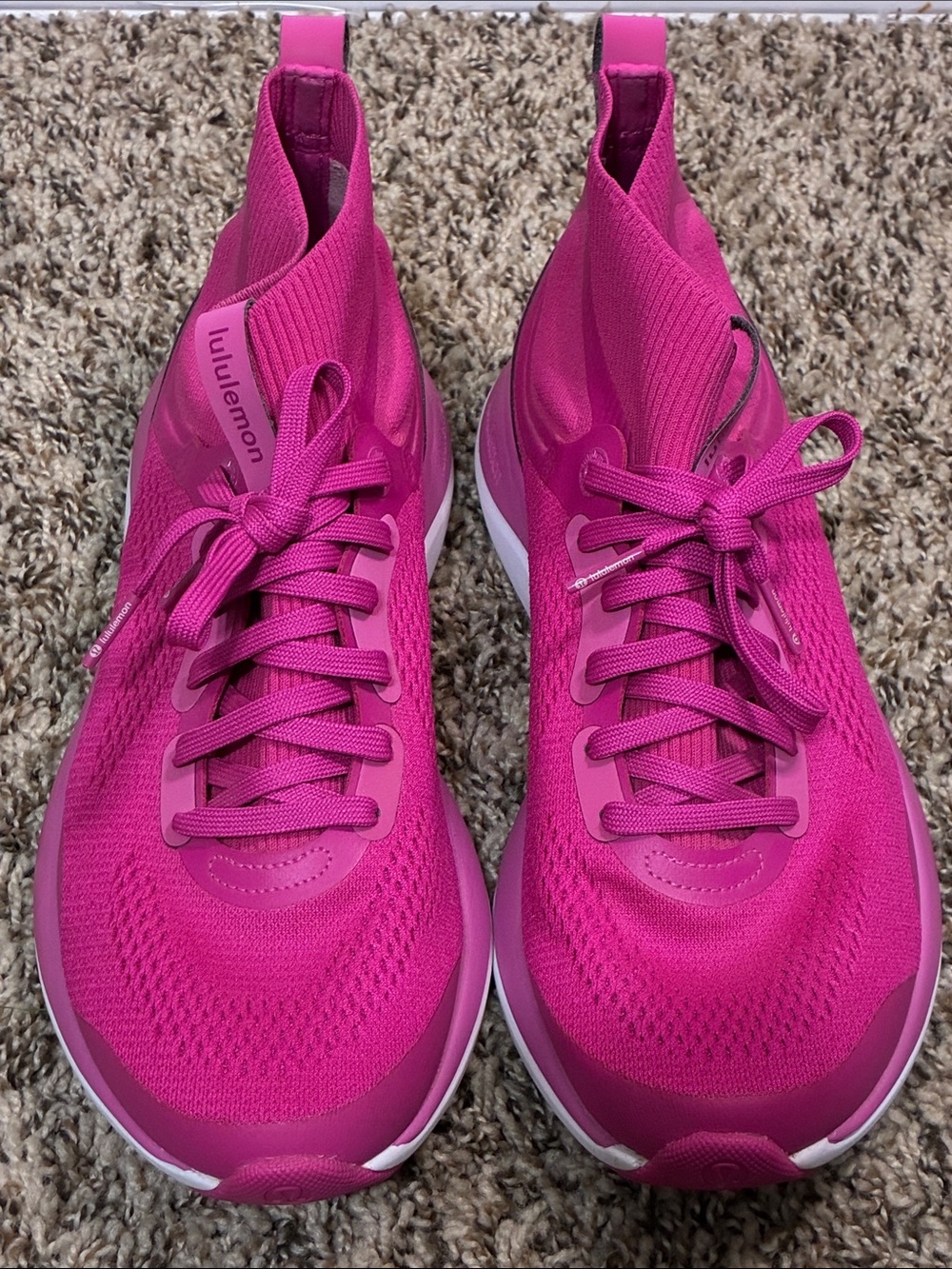 lululemon athletica Women’s Bright Pink Athletic Run Shoes